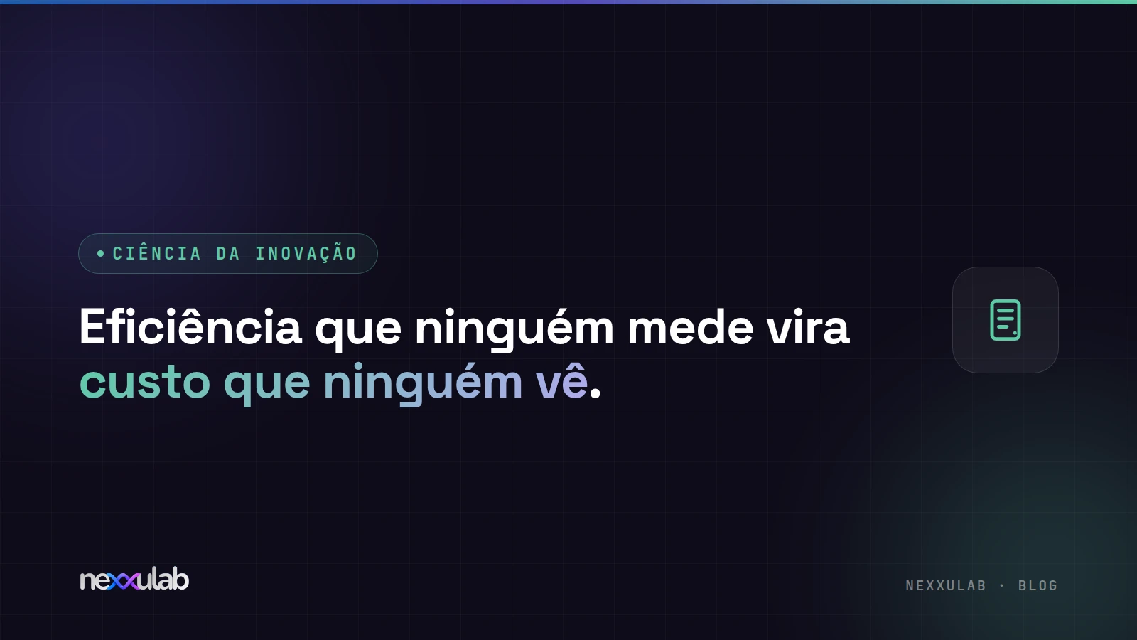 A conta invisível da IA: eficiência sem sustentabilidade tem prazo de validade