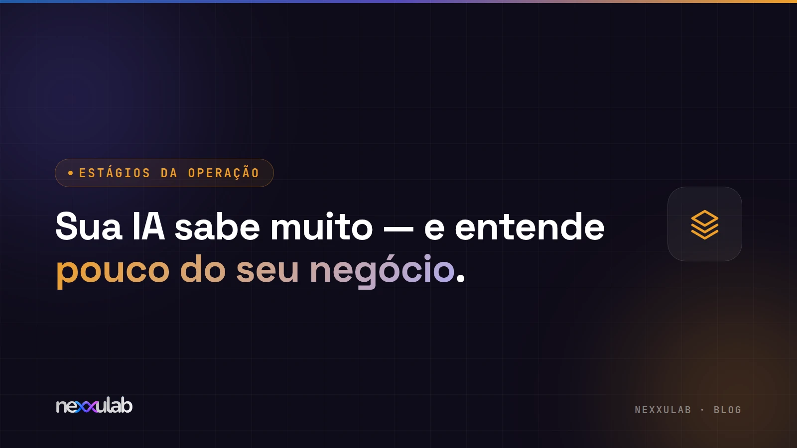 Hierarquia de conhecimento vs IA