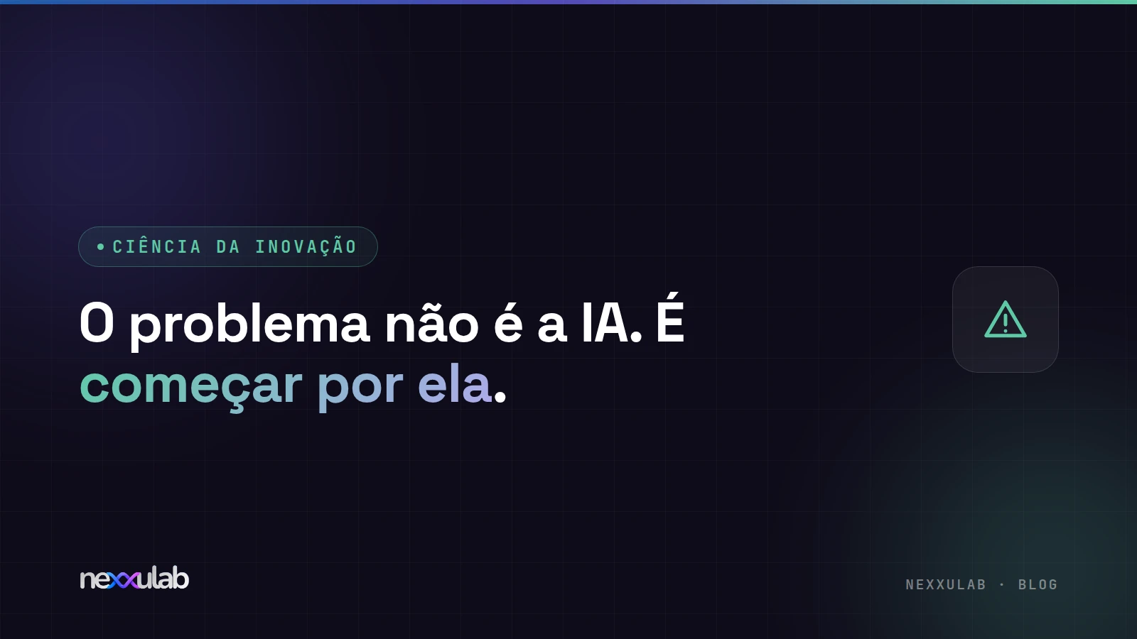 95% dos projetos de IA falham — e o que os 5% fazem diferente