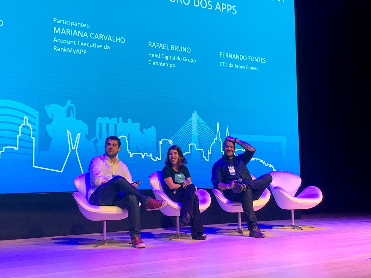 Rafael Bruno em painel do Fórum dos Apps